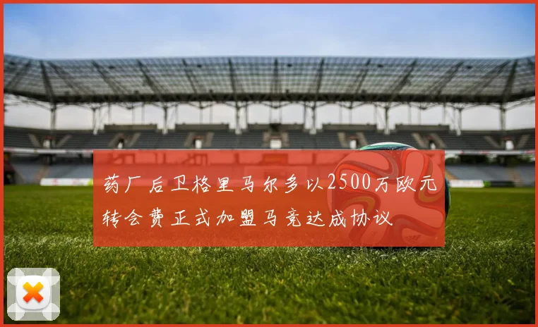 药厂后卫格里马尔多以2500万欧元转会费正式加盟马竞达成协议